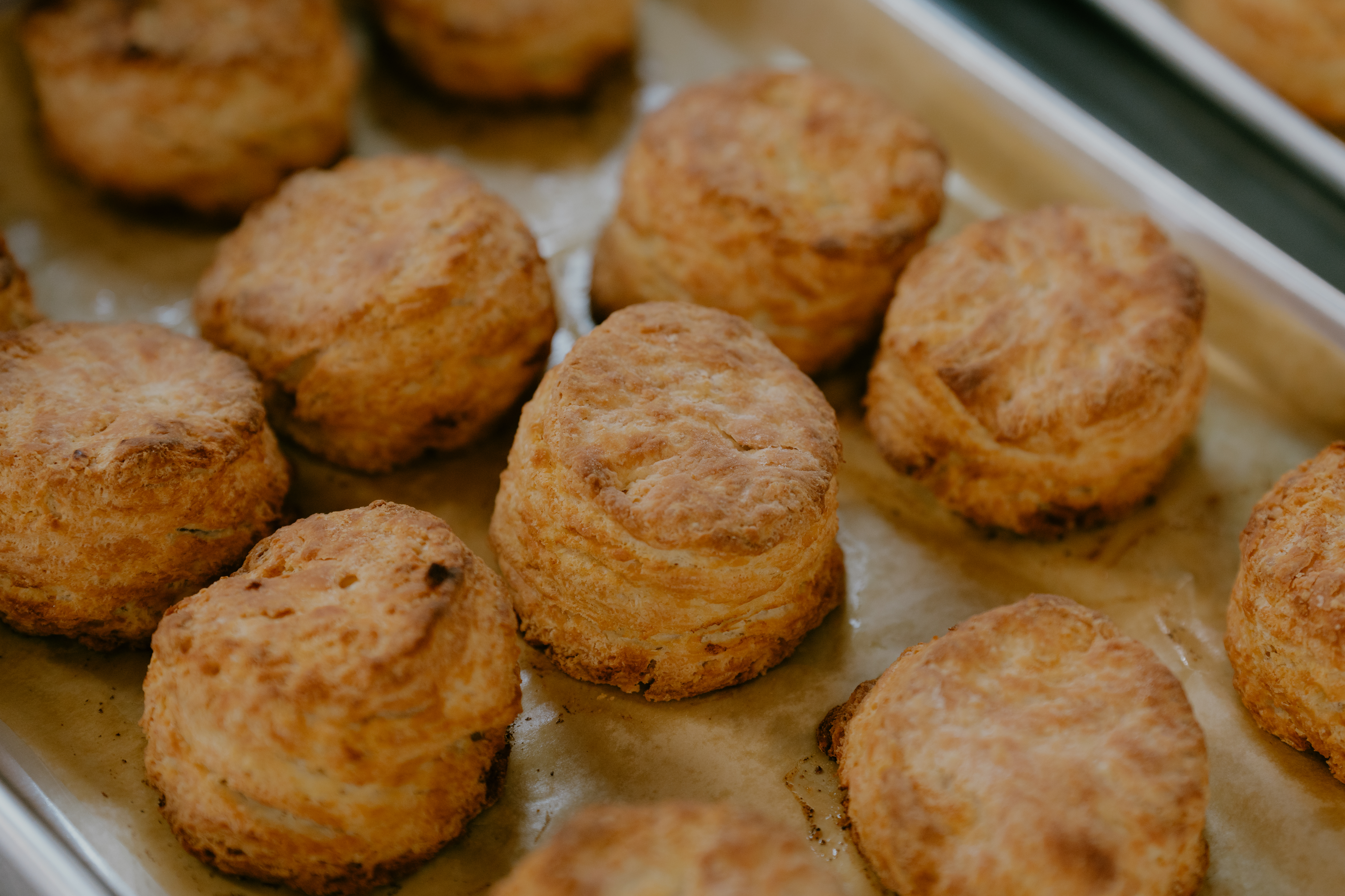 Fresh pastries and breakfast from the café bakery