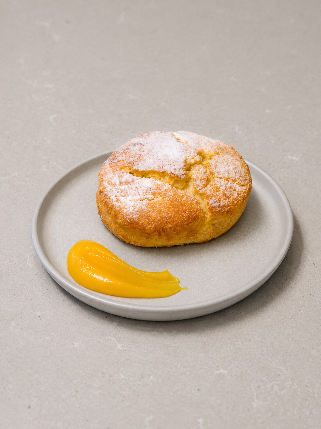 Lemon Cream Scone