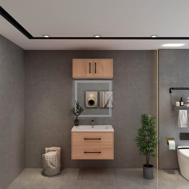 Victoria 30" Solid Wood Floating Bathroom Vanity - LOS ANGELES VANITIES