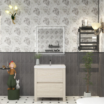 Louis 30" Freestanding Modern Bathroom Vanity