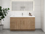 Elsa 60 inch Freestanding Modern Bathroom Vanity - Single Sink