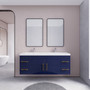 Elsa 60inch Floating Modern Bathroom Vanity - Double Sink