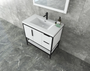 BT002 36’’Gloss White Freestanding Vanity with Reinforced Acrylic Sink