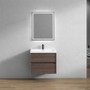 SLIM 30" Wall Mounted Vanity with Reinforced Acrylic Sink