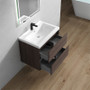 SLIM 30" Wall Mounted Vanity with Reinforced Acrylic Sink