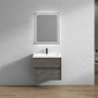 SLIM 30" Wall Mounted Vanity with Reinforced Acrylic Sink