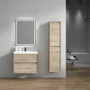 SLIM 30" Wall Mounted Vanity with Reinforced Acrylic Sink
