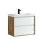 SLIM 30" Wall Mounted Vanity with Reinforced Acrylic Sink