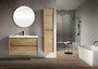 SLIM 36" Wall Mounted Vanity with Reinforced Acrylic Sink