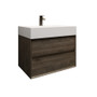 MAX 30" Wall Mounted Bath Vanity with 5" Thickness Acrylic Sink