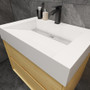 MAX 30" Wall Mounted Bath Vanity with 5" Thickness Acrylic Sink