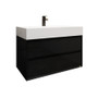 MAX 36" Wall Mounted Bath Vanity with 5" Thickness Acrylic Sink