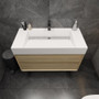 MAX 42" Wall Mounted Bath Vanity with 5" Thickness Acrylic Sink