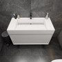 MAX 42" Wall Mounted Bath Vanity with 5" Thickness Acrylic Sink