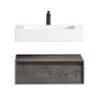 BT017 30" Wall Mounted Modern Bathroom Vanity 