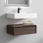 BT017 30" Wall Mounted Modern Bathroom Vanity 