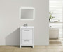 MOD 24″ Modern Bathroom Vanity With Acrylic Sink