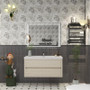 Louis 42" Floating Modern Bathroom Vanity