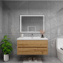 Louis 42" Floating Modern Bathroom Vanity