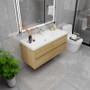 Louis 48" Floating Modern Bathroom Vanity
