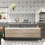 Louis 84" Floating Modern Bathroom Vanity