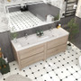 Louis 72" Freestanding Modern Bathroom Vanity