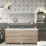 Louis 72" Freestanding Modern Bathroom Vanity