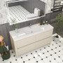 Louis 60" Freestanding Modern Bathroom Vanity - Single Sink 