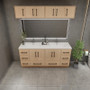 Victoria 72" Solid Wood Freestanding Bathroom Vanity