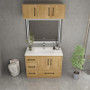 Victoria 42" Solid Wood Freestanding Bathroom Vanity - RIGHT SIDE DRAWER
