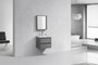 MOB 24" Wall Mounted Modern Bathroom Vanity with Reinforced Acrylic Sink