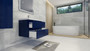 MOB 30" Wall Mounted Modern Bathroom Vanity with Reinforced Acrylic Sink