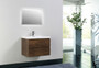 MOB 30" Wall Mounted Modern Bathroom Vanity with Reinforced Acrylic Sink