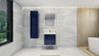 MOB 30" Wall Mounted Modern Bathroom Vanity with Reinforced Acrylic Sink