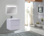 MOB 30" Wall Mounted Modern Bathroom Vanity with Reinforced Acrylic Sink