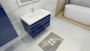 MOB 36" Wall Mounted Modern Bathroom Vanity with Reinforced Acrylic Sink