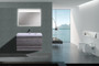  MOB 42" Wall Mounted Modern Bathroom Vanity with Reinforced Acrylic Sink