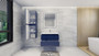  MOB 42" Wall Mounted Modern Bathroom Vanity with Reinforced Acrylic Sink
