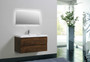  MOB 42" Wall Mounted Modern Bathroom Vanity with Reinforced Acrylic Sink