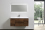 MOB 48" Wall Mounted Modern Bathroom Vanity