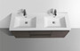  MOB 60" Wall Mounted Modern Bathroom Vanity (Double Sink)