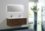  MOB 60" Wall Mounted Modern Bathroom Vanity (Double Sink)