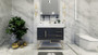 BT001 36" Freestanding Vanity with Reinforced Acrylic Sink (Right Side Drawers)