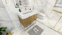 BT001 36" Freestanding Vanity with Reinforced Acrylic Sink (Left Side Drawers)