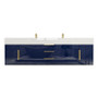 BT001 72" Floating Vanity with Reinforced Acrylic Sink