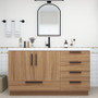 Carla 60" Freestanding Bathroom Vanity  - Single Sink