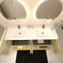MT 72" Floating Modern Bathroom Vanity - Double Sink