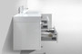 MORENO MOF 48" HIGH GLOSS WHITE WALL MOUNTED MODERN BATHROOM VANITY WITH REEINFORCED ACRYLIC SINK