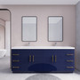 Elsa 84 inch Freestanding Modern Bathroom Vanity