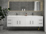 Elsa 84 inch Floating Modern Bathroom Vanity